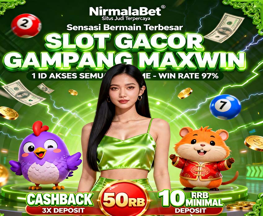 NirmalaBet Slot QRIS Online Game Terpopuler Indonesia