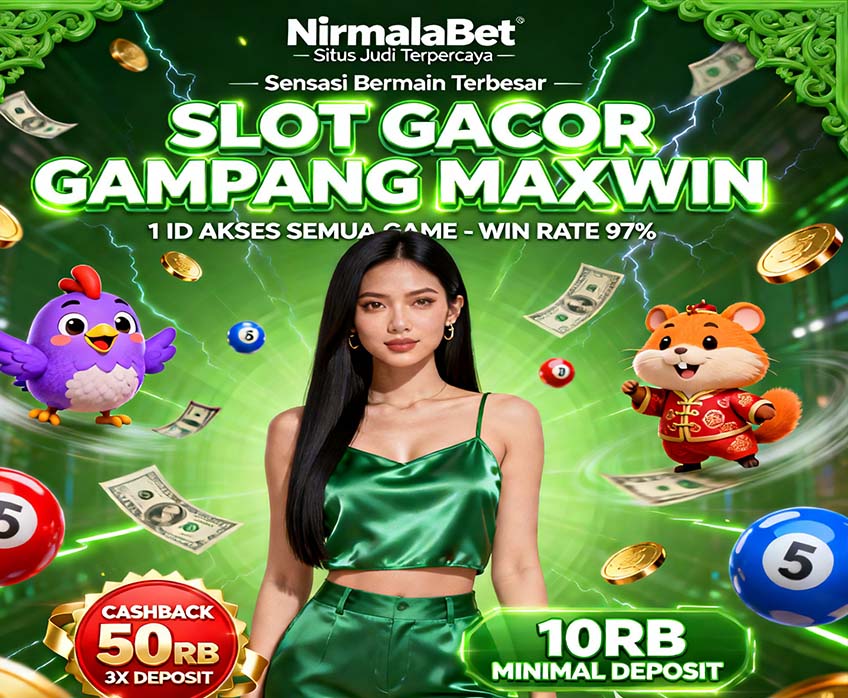 NirmalaBet Slot BRI Online Resmi dengan Peluang Jackpot