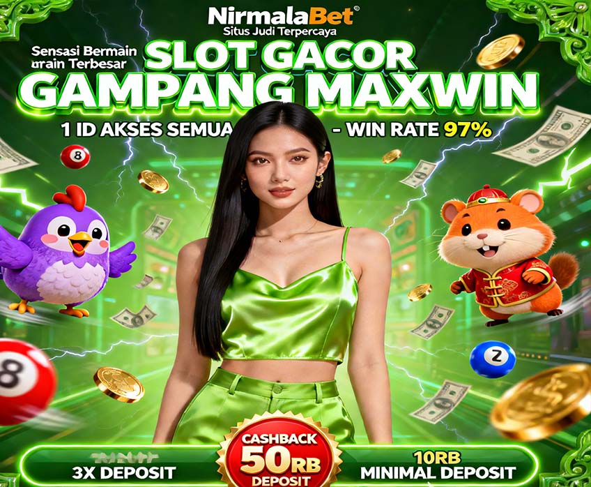 NirmalaBet Slot BSI Online Gacor Malam Ini Terpercaya