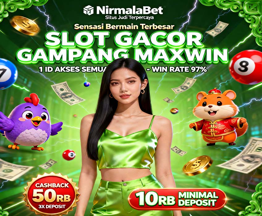 NirmalaBet Slot BCA Online Daftar Mudah Menang