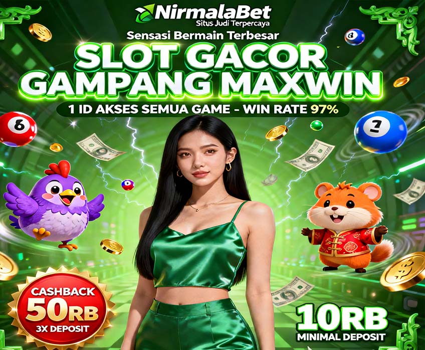 Nirmalabet Judi Slot Online Terpercaya Sistem Aman Terjamin